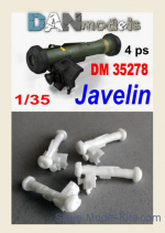 Accessories for diorama. FGM-148 Javelin 4 pcs
