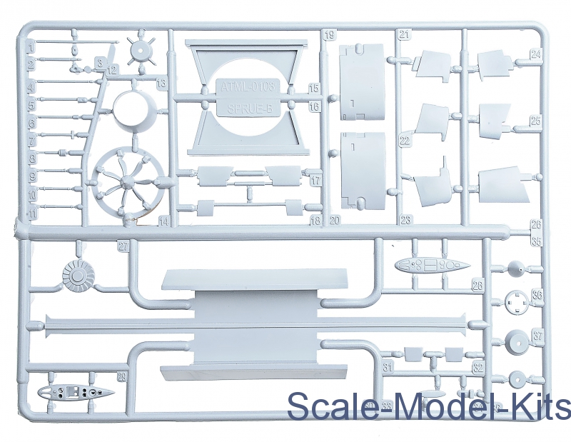 Airfix Trafalgar Class Submarine plastic scale model kit in 1350