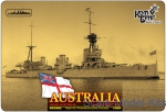 Warships: 1/350 Combrig 3533FH - HMAS Australia Battlecruiser (Full Hull version), Combrig, Scale 1:350