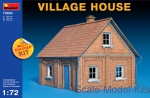 Country buildings: Village House, MiniArt, Scale 1:72