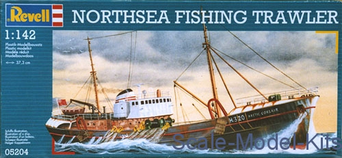 Revell - Northsea Fishing Trawler - plastic scale model kit in 1:140 scale  (RV05204)//Scale-Model-Kits.com