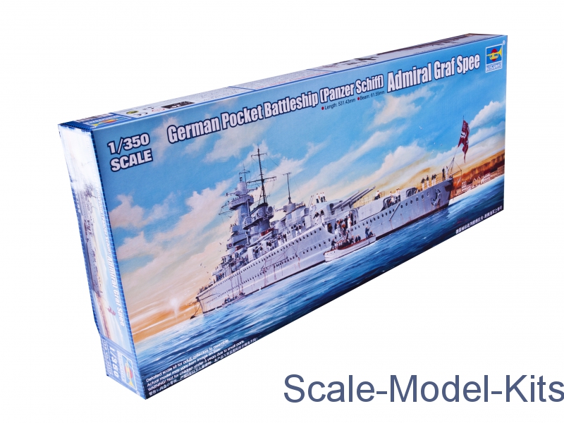 Trumpeter - 1/350 Trumpeter 05316 - Admiral Graf Spee - plastic scale ...